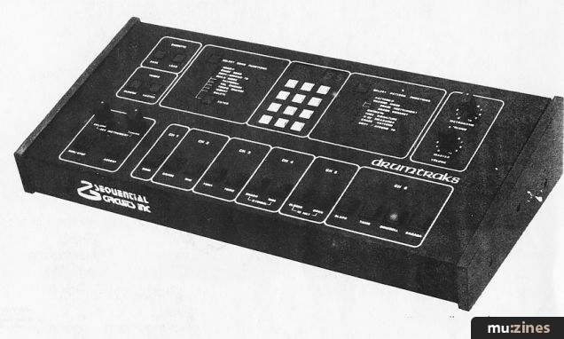 Electronics & Music Maker, via mu:zines. Sequential DrumTraks